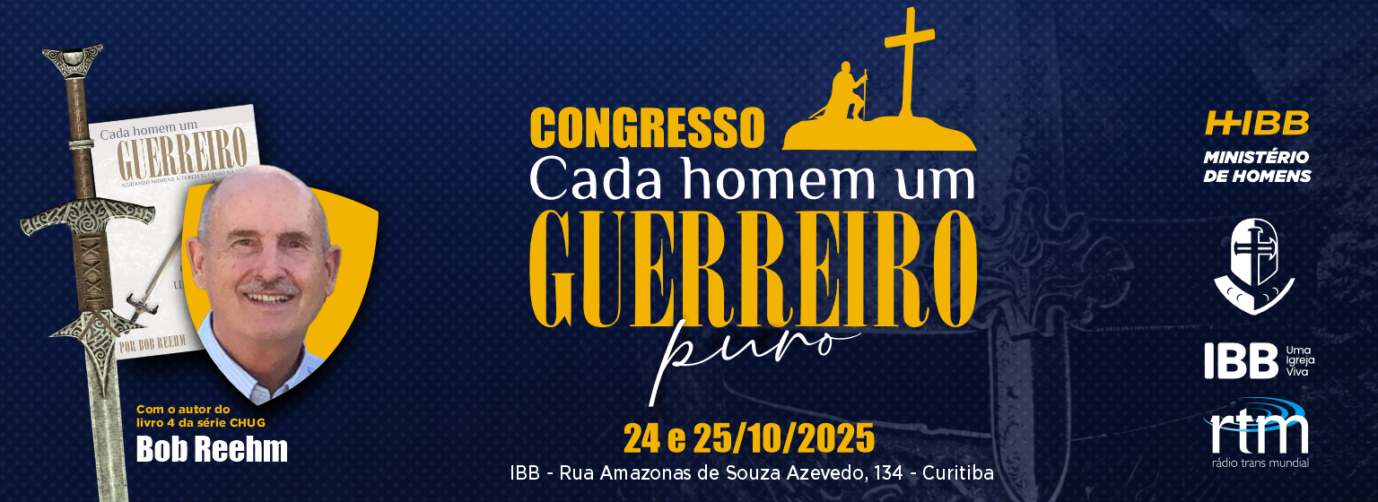 Logo do congresso de homens