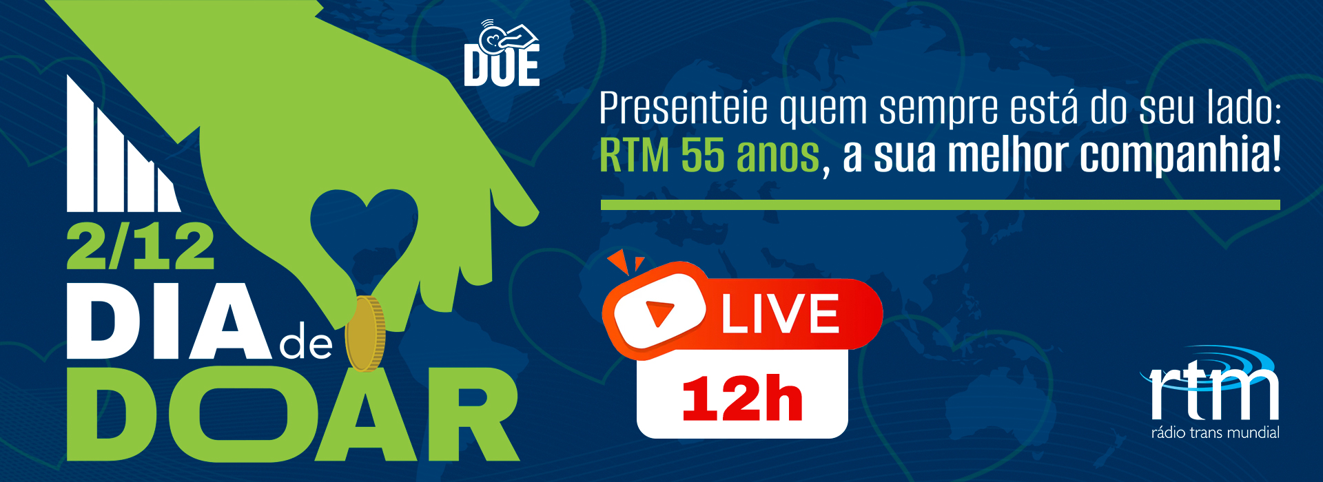 Acompanhe e contribua  com a RTM