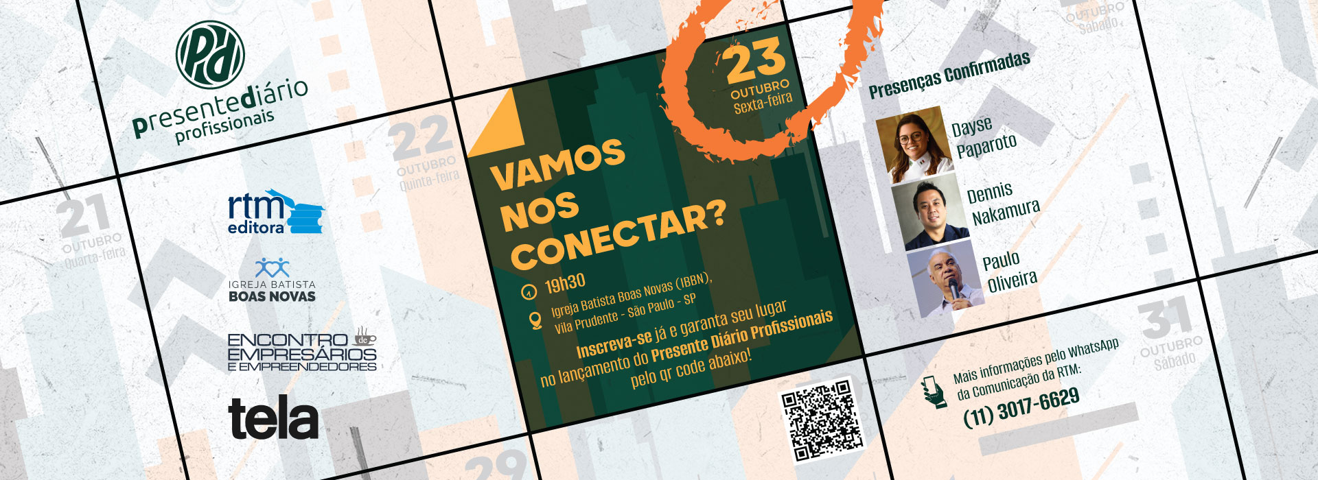 Faça já a sua inscrição!