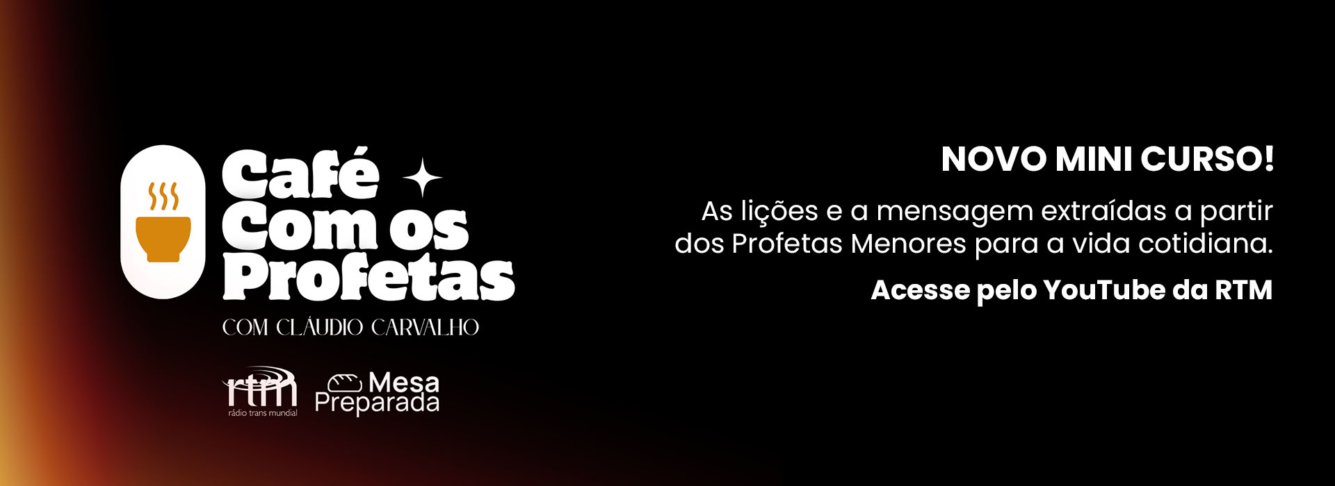 Acesse e acompanhe pelo YouTube!