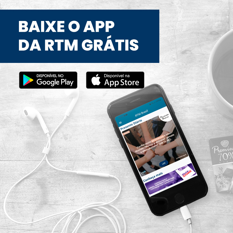 Baixe o APP RTM agora mesmo!
