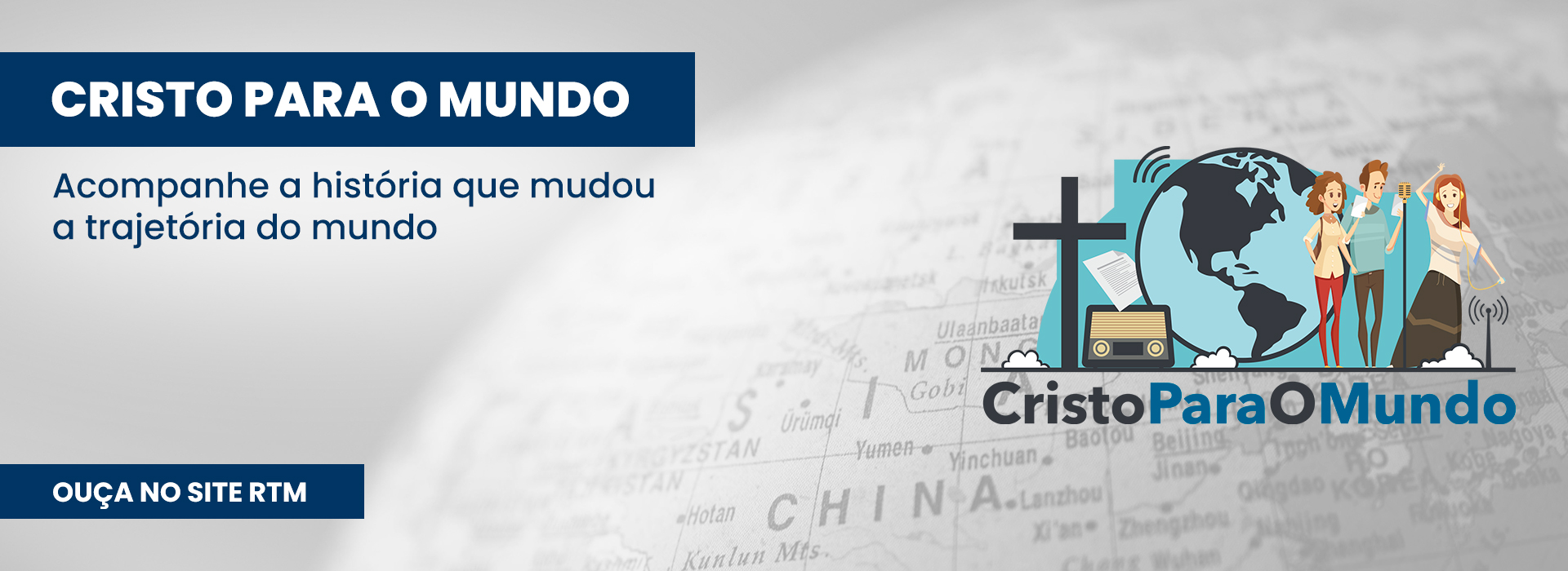 Acompanhe a radionovela Cristo para o Mundo