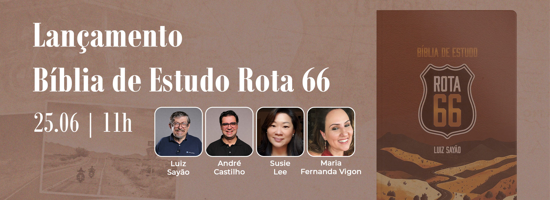Acompanhe esta live especial pelo canal da RTM