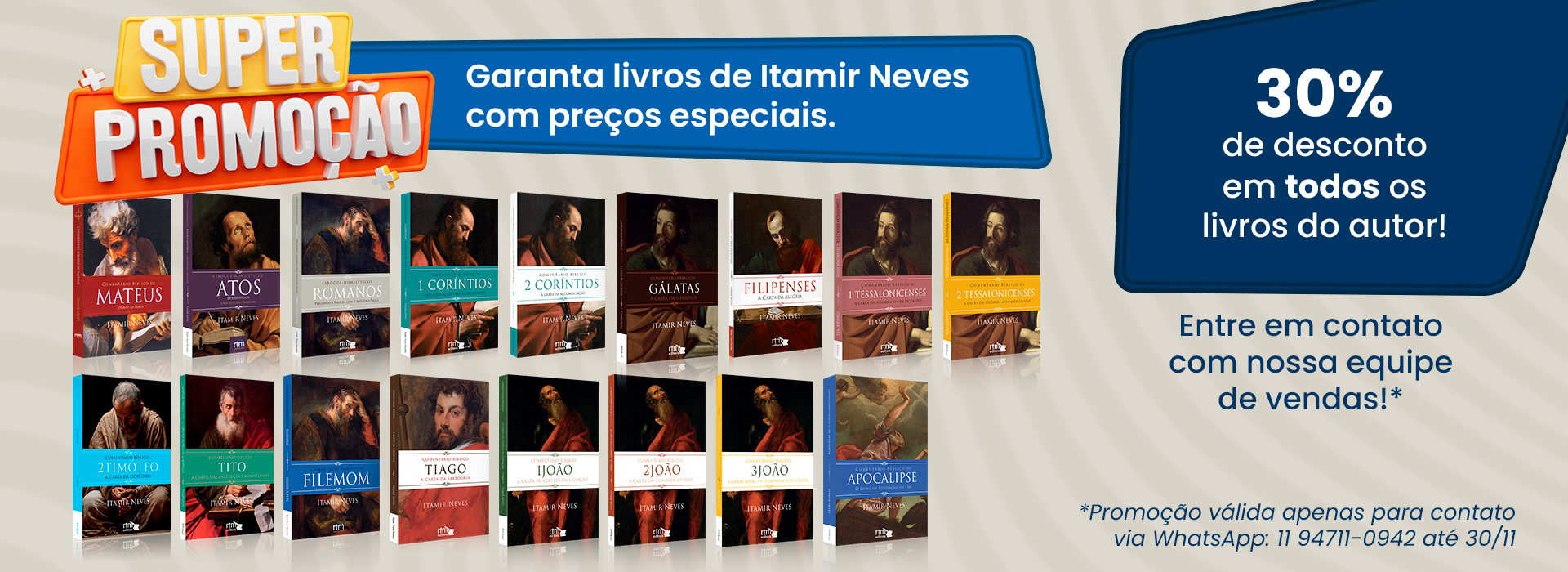 Compre os seus livros de Itamir Neves com a RTM