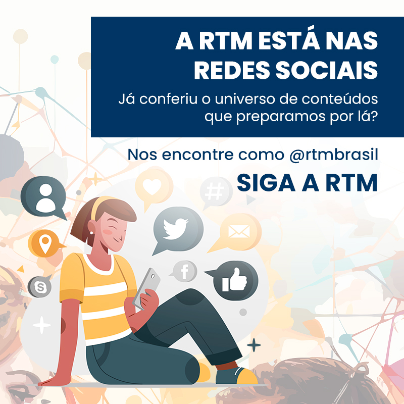 Acesse, siga e acompanhe.