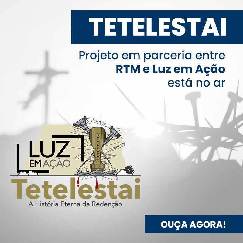 Ouça este novo projeto em parceria entre RTM e Luz em Ação