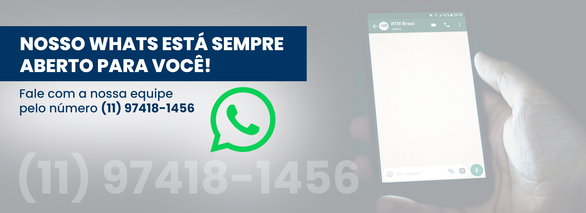 Fale com a nossa equipe!