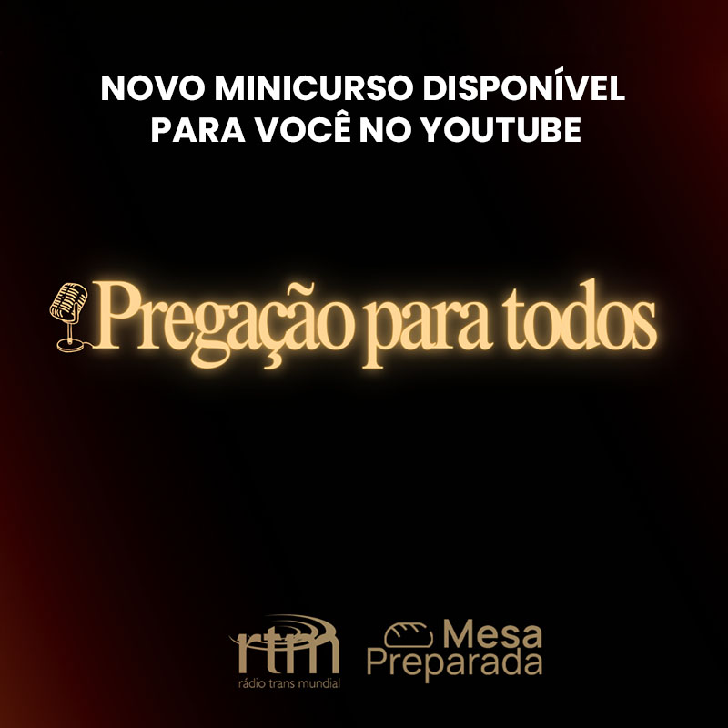 Acompanhe os vídeos no canal da RTM