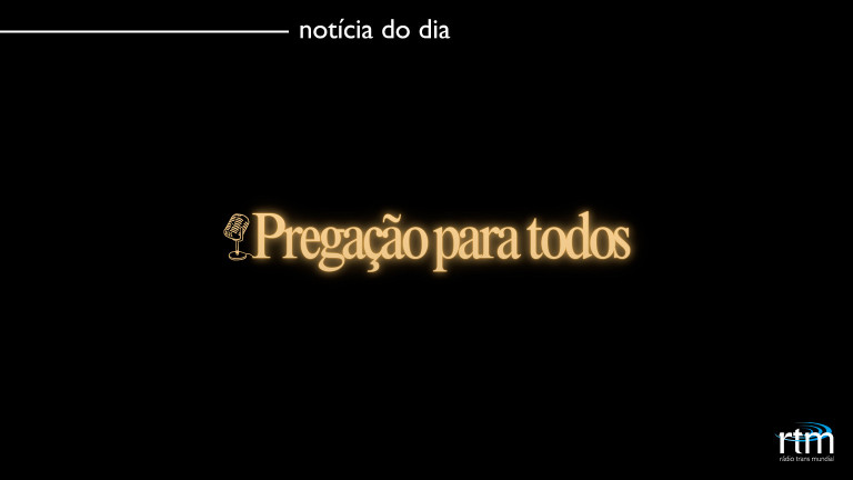 “Pregação para Todos”, novo minicurso da RTM, estreia na segunda (1º)