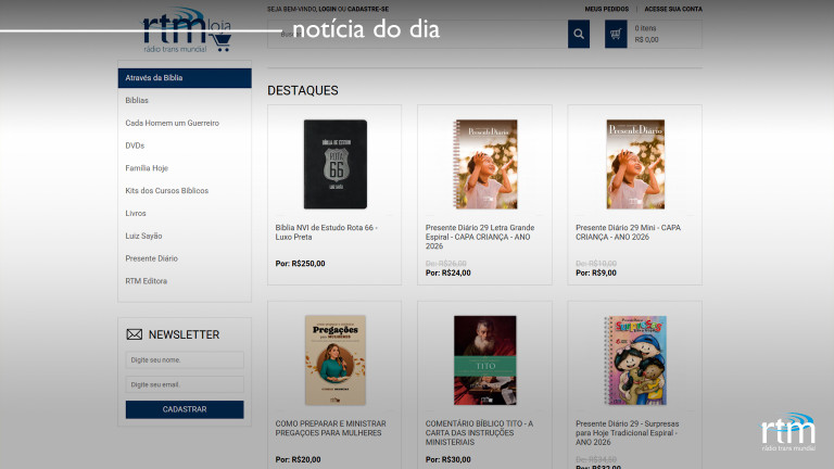 Três motivos para comprar seu próximo livro na Loja RTM